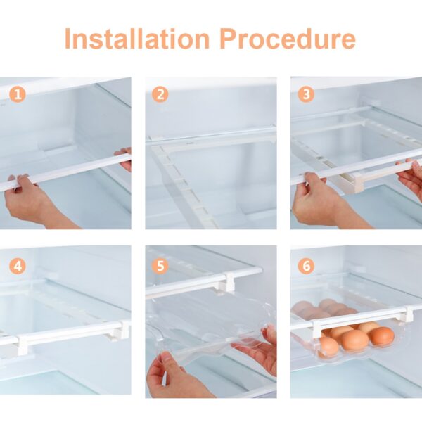 Adjustable Kitchen Egg Organizer - Image 5