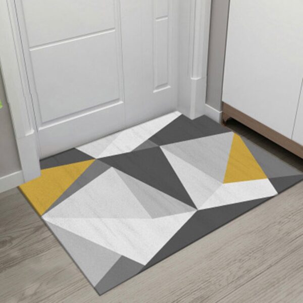 New Geometric Printed Doormat Living Room Anti-slip Carpet Absorbent Shower Bath Mat - Image 20