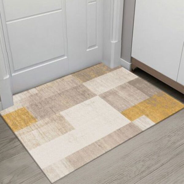 New Geometric Printed Doormat Living Room Anti-slip Carpet Absorbent Shower Bath Mat - Image 17