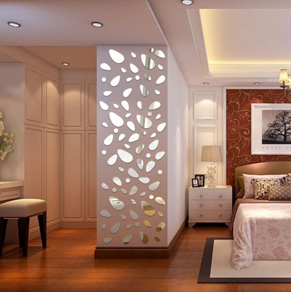 3D Wall Sticker Mirror