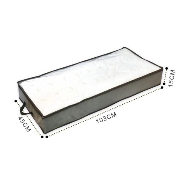 Under Bed Storage Bag Clothes Quilt Blanket Storage Bin - Image 6