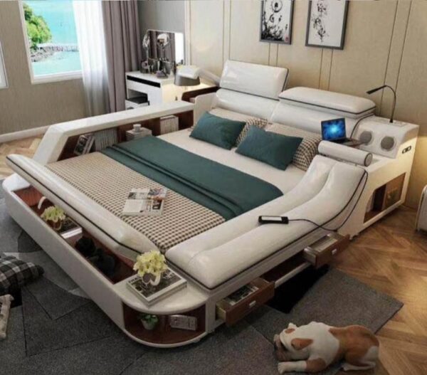 Modern Plush Bed - Image 3