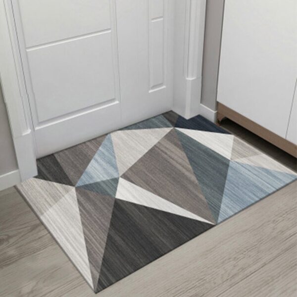 New Geometric Printed Doormat Living Room Anti-slip Carpet Absorbent Shower Bath Mat - Image 10