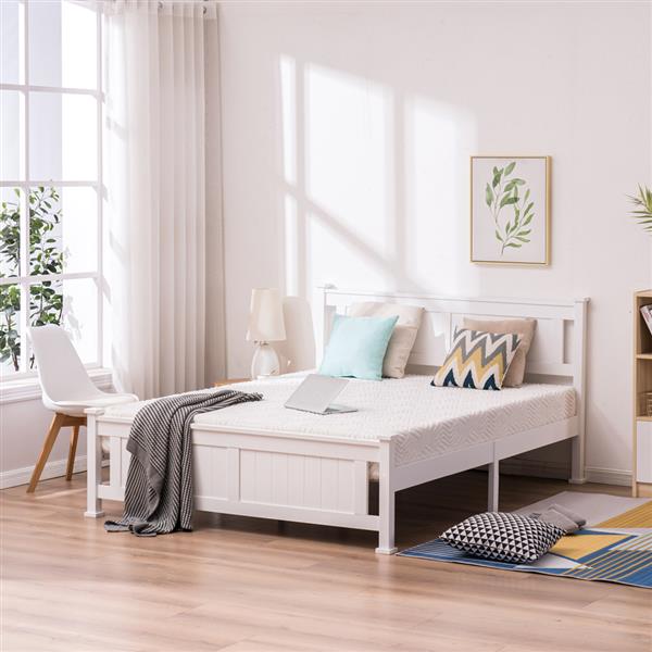 Modern White Full Bed - Image 3