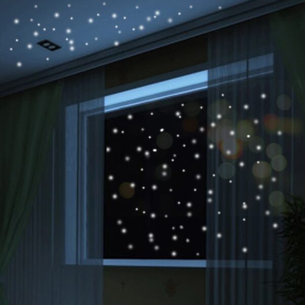 Glow In The Dark Star Wall Stickers - Image 3