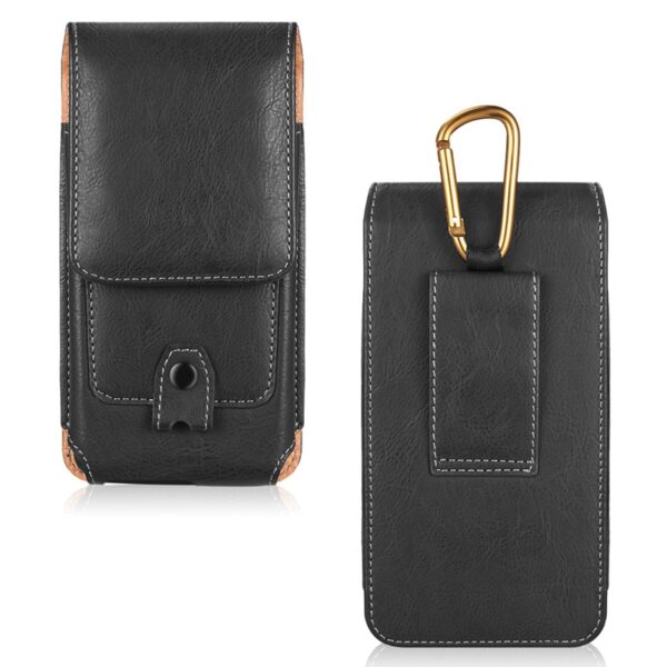 Universal Belt Clip holster leather phone case cover For iphone XS 4.7/5.5/6.3 inches - Image 8