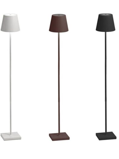 CE&RoHs Rechargeable Floor Lamp Waterproof IP54 USB Cordless Light Aluminum Portable Energy Saving