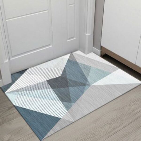New Geometric Printed Doormat Living Room Anti-slip Carpet Absorbent Shower Bath Mat - Image 9