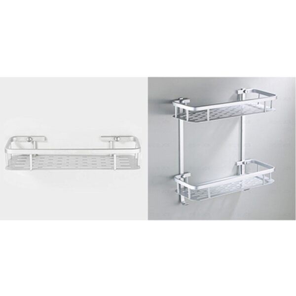 2 Layer Bathroom Shelf - Image 2