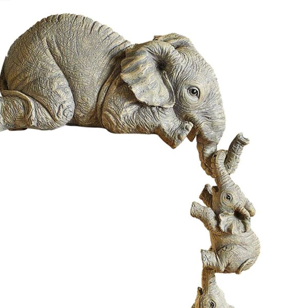 3-piece Elephants Mother Hanging 2-Babies - Image 4