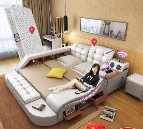 Modern Plush Bed - Image 5