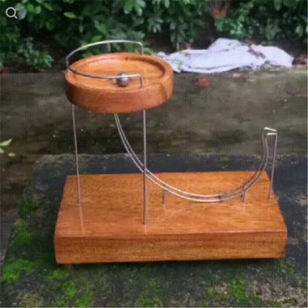 Easter Perpetual Tool Kinetic Art Motion Inertial Metal Balance Decompressive Office Toy Infinite Jumping Table Home Decoration - Image 3