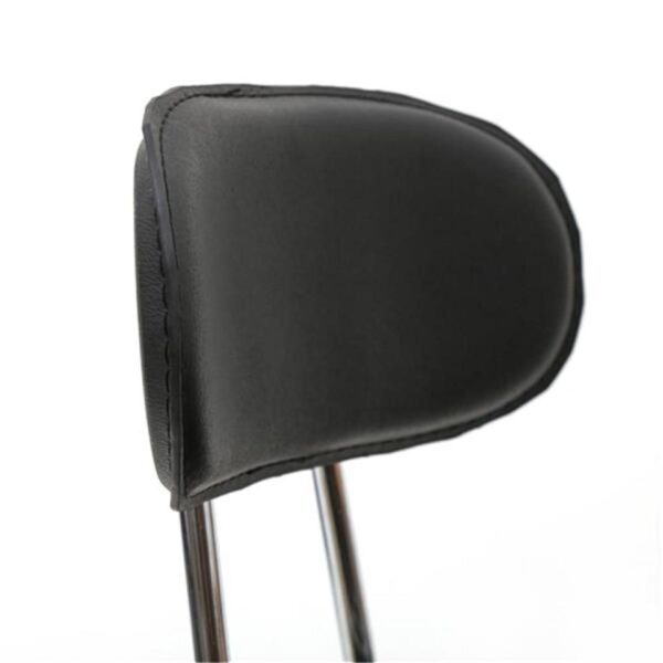 US Ready Stock Rolling  Swivel Pu  Leather Salon Stool Chair With Back Support For Office - Image 4