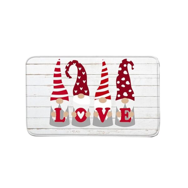 Valentine's Day Door Mat Heart Print Welcome - Image 9