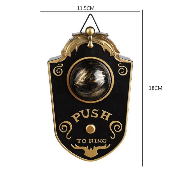 Luminous Eyes Doorbell Haunted Decorations Eyeball Doorbell Horror Props Creepy Eyes Doorbell - Image 5