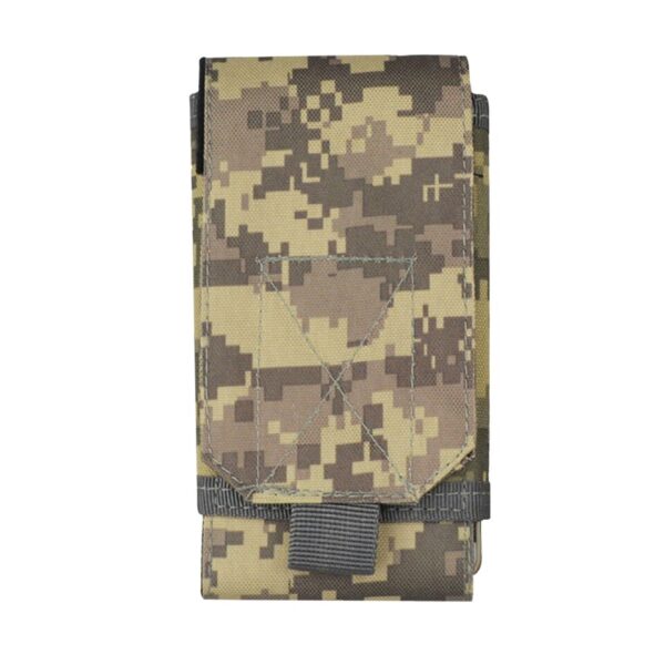 900D Oxford Cloth Molle Mobile Phone Belt Pouch EDC Gadget Hanging Waist Pocket - Image 6