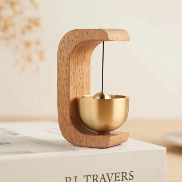 Suction Door Type Solid Wood Wind Chime - Image 3