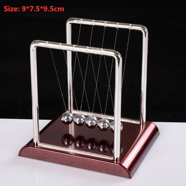 Table Newton Cradle Pendulum Kids Toys Educational Toy. Balance Steel Balls Board Games Antistress Game Gift - Image 6