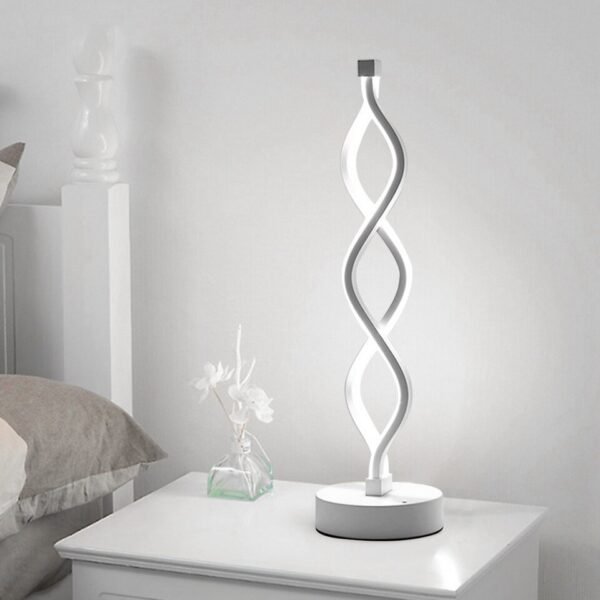 Modern Table Lamp Acrylic Metal Desk Lamps Bedroom Bedside Decoration - Image 16