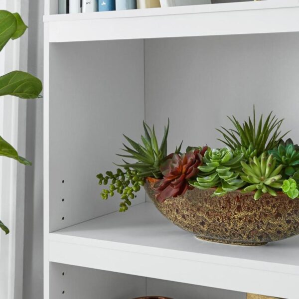 Bookshelf Framed 5-Shelf Stylish Bookcase - Image 6