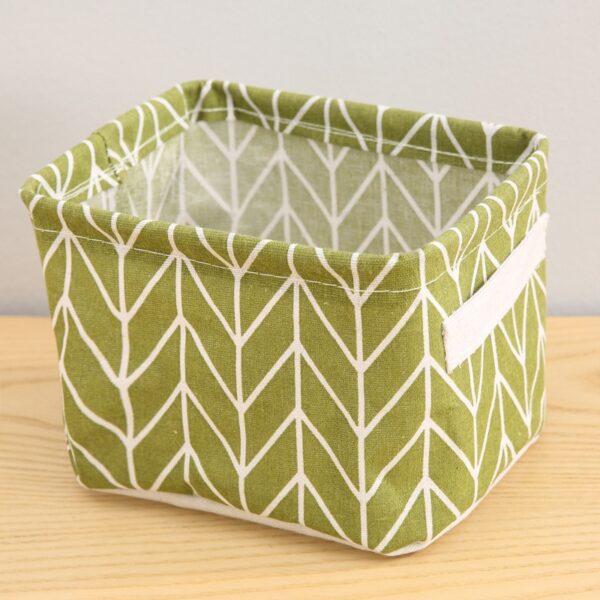 Desktop Storage Box Foldable Dormitory Bedroom Storage Desk Underwear Toy Cosmetic Book Organizer Jewelry Storage Basket - Image 8