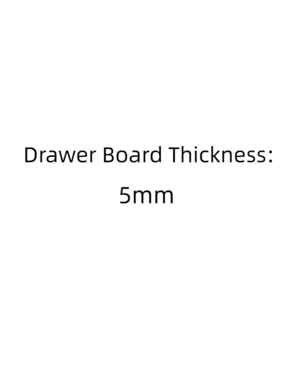 EnHomee 2.5/5mm Bedroom wooden Dresser  Storage Cabinet with 8 Drawers - Image 8