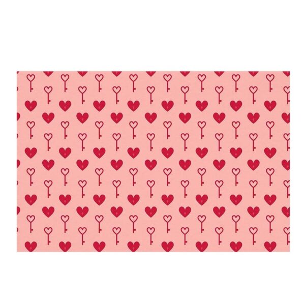 Valentine's Day Door Mat Heart Print Welcome - Image 29