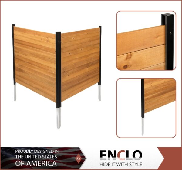 Wood Privacy Screen Kit (42in H x 38in W) - Image 6
