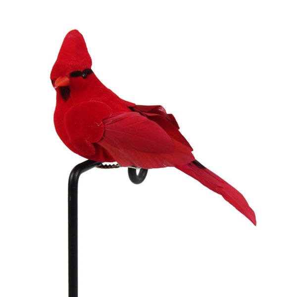 2pcs Simulation Feather Birds with Clips for Garden Lawn Tree - Image 3