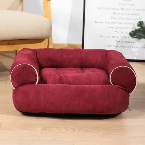 Dog Beds House Sofa Washable Rectangle Soft Cat Dog Mat - Image 8