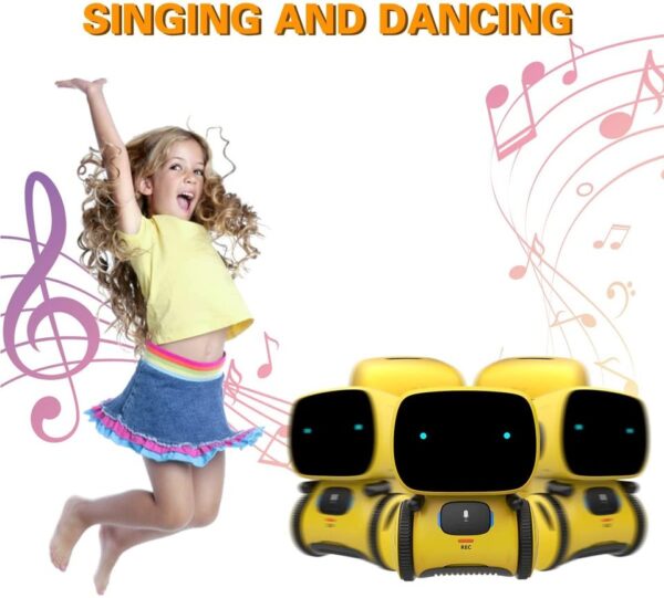 Emo Robot Smart Robots Dance Voice Command Sensor, Singing, Dancing, Repeating Robot Toy for kids - Image 3