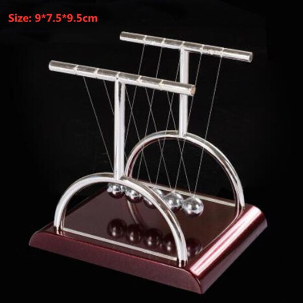 Table Newton Cradle Pendulum Kids Toys Educational Toy. Balance Steel Balls Board Games Antistress Game Gift - Image 5