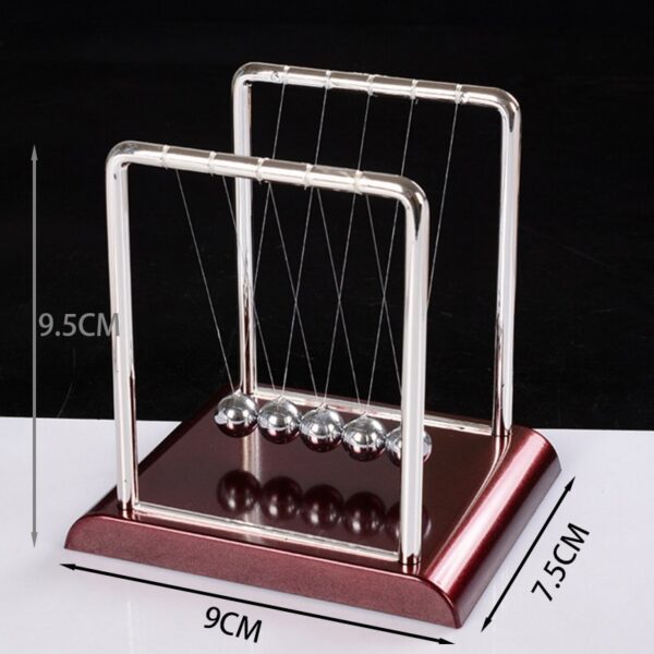 Table Newton Cradle Pendulum Kids Toys Educational Toy. Balance Steel Balls Board Games Antistress Game Gift - Image 7