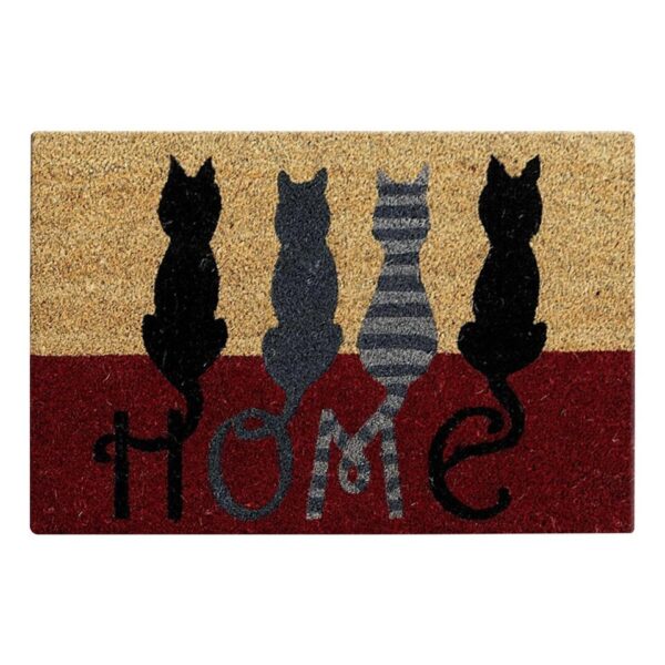 Lovely Welcome Doormat Entrance Mat Hallway Dog Cats Animal Print Anti-Slip - Image 9