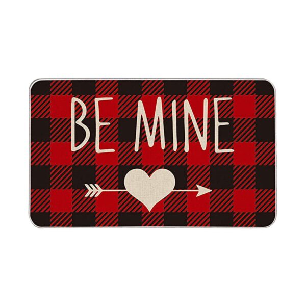Valentine's Day Door Mat Heart Print Welcome - Image 27