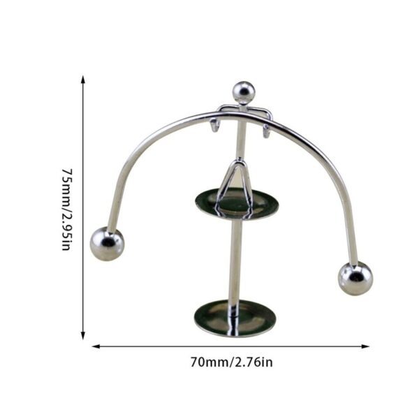 Newton's Cradle Physics Science Pendulum Steel Balance Ball Antistress Games Desk Toy Juguete Kids Educational Toy for Children - Image 4