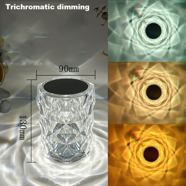 Acrylic table lamp RGB remote control color changing night light bar decoration led atmosphere light - Image 6