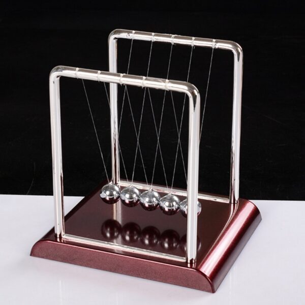 Table Newton Cradle Pendulum Kids Toys Educational Toy. Balance Steel Balls Board Games Antistress Game Gift - Image 4