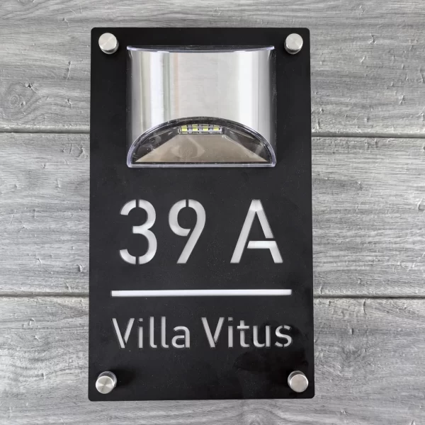 Customized Solar House Sign - Image 4