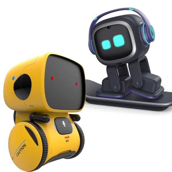 Emo Robot Smart Robots Dance Voice Command Sensor, Singing, Dancing, Repeating Robot Toy for kids