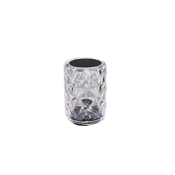 Dimmable LED Crystal Night Light Acrylic 3 Adjustable Brightness 3 Modes Crystal Diamond Table Lamp - Image 8