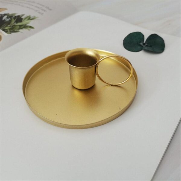 Creative Retro Candlestick Metal Candle Holder - Image 3