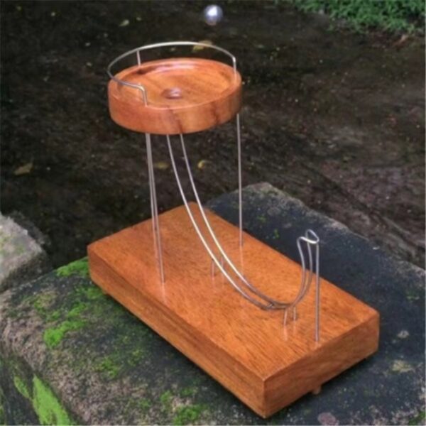 Easter Perpetual Tool Kinetic Art Motion Inertial Metal Balance Decompressive Office Toy Infinite Jumping Table Home Decoration