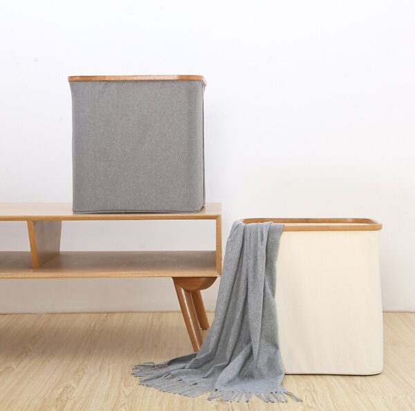 Bamboo Laundry Basket - Image 2